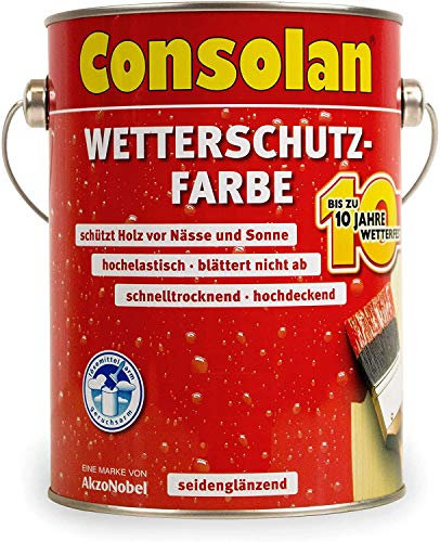 Consolan Wetterschutzfarbe 750ml Braun