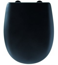 OLFA - Abattants de WC Olfa - Abattant WC Ariane soft black mat - descente manuelle et Déclipsable - Olfa