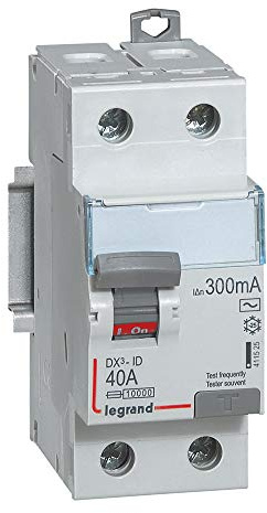 Interrupteur différentiel 2P 230V~ 40A type AC 300mA - 2 modules