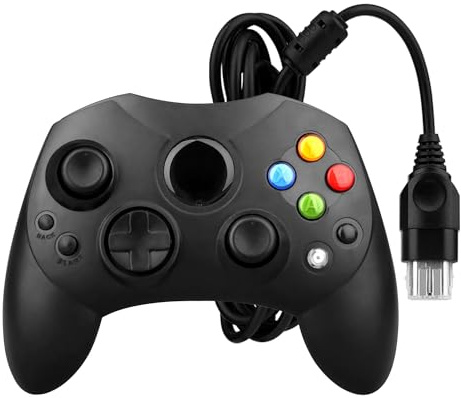 OSTENT Wired Controller Gamepad Joystick S Type 2 A Compatibile per Microsoft Old Generation Xbox Console Videogiochi