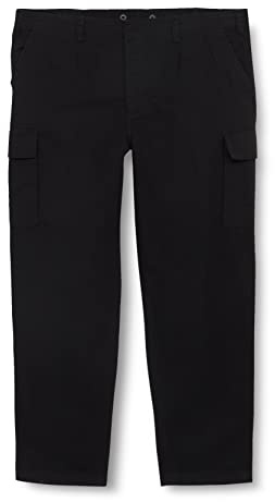 Mil-Tec Pantaloni Moleskin Prewash Nero