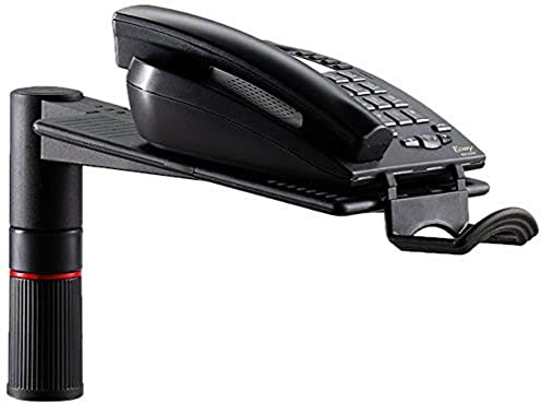 Novus PhoneMaster Schreibtisch Telefonhalterung anthrazit, 26 x 17 x 14 cm