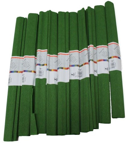 Staufen 617159 - Krepppapier 10 Rollen 50 x 250 cm kaktus