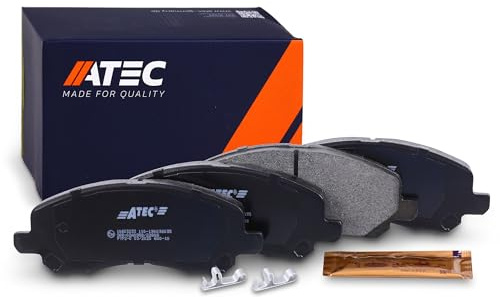 ATEC Germany Bremsbelagsatz Vorderachse, Bremsbeläge Bremsklötze vorne, 4 Stück
