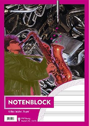 Notenblock A4 10BL 12System PENIG 2470 HF VE=20(Liefermenge=20)