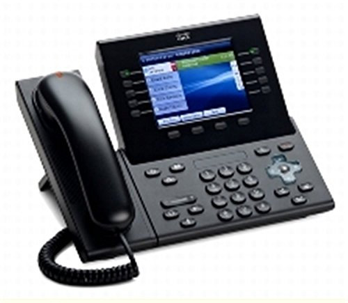 Cisco 8961 5 Zeilen Holzkohle IP-Telefon (640 x 480 Pixel, 12,7 cm (5 Zoll), 5 Zeilen, 200 Eingänge, G.711a, G.722, G.729a, iLBC, DHCP, TFTP, DNS, RTCP, SIP)