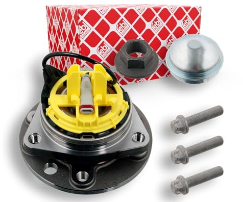 febi bilstein 31122 Radlagersatz mit Radnabe und Anbaumaterial, 1 Stück | Kompatibel mit: OPEL ASTRA H, ASTRA H Caravan, ASTRA H GTC, ASTRA H Kasten/Kombi, ASTRA H TwinTop, ZAFIRA / ZAFIRA FAMILY B