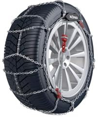Schneeketten-Set - König CL-10 Schneeketten ADAC TESTSIEGER für 225/50 R16 im Set mit hochwertigen Handschuhen