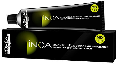 L´Oréal Inoa 9,2 Rubio extra claro , Teñido Permanente, Sin Amoníaco, Sin Olor, 60 ml