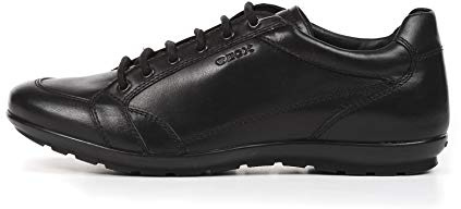 Geox U Symbol D, Sneaker Uomo, Nero, 42 EU