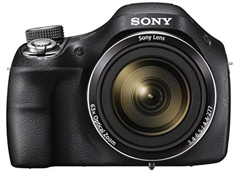 Sony DSCH400B.CEH Digital Compact Bridge Camera - Black