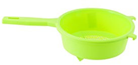 Home Colariso con Manico, Plastica, Verde