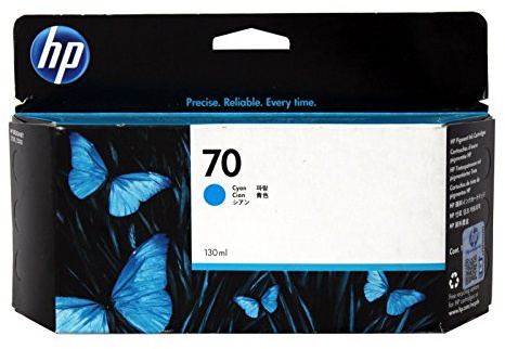 HP Original No.70 Cyan Ink Cart 130ml