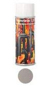 Ofenlack 1200°C Ofenspray Ofenfarbe Thermolack Gussgrau Hell 400ml