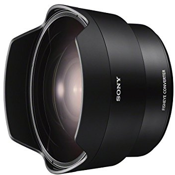 Sony SEL057FEC 16mm f/3.5-22 Fisheye Converter Lens for Mirrorless Cameras , Black