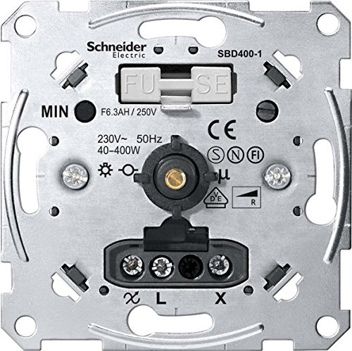 Elso Dimmer-Einsatz Phasenanschnitt Druckausscchalter 40, 400W ELG174101