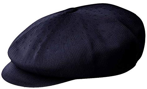 Kangol Mütze Newsboy Tropic Spitfire Ballonmütze Damen/Herren - Damencap Sommerkappe mit Schirm Frühling-Sommer Sommer - S (54-55 cm) blau