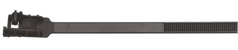 ABB Nylon 66 Kabelbinder Kabelbinder Schwarz 12,7 mm x 483mm, Packung a 25 Stück