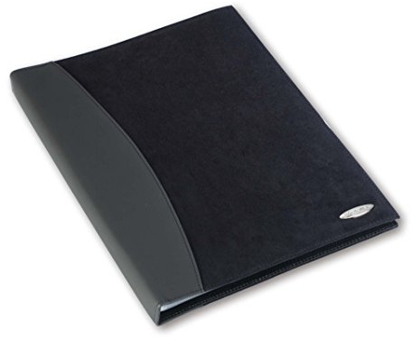 Rexel Soft Touch Display Book A4 Black Combo (24 Pockets)