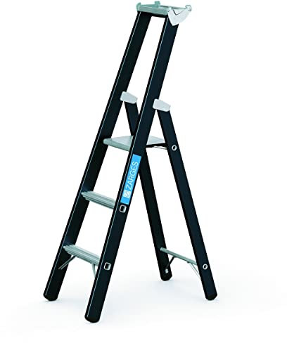 ZARGES | Schwerlast-Stehleiter | einseitig begehbar | 3 Sprossen inkl Plattform