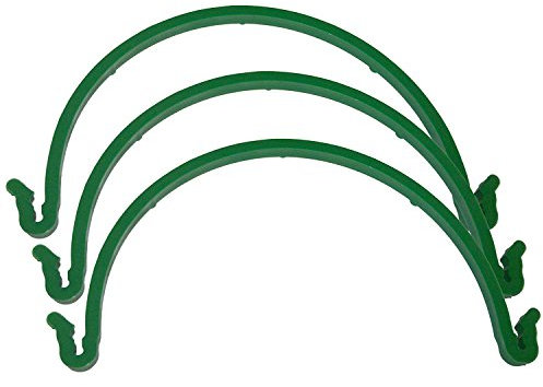 Elixir Gardens Plant Support | Cane Connectors & Caps, Wigwam Grips, Support Rings, Tie Tube, Grow Triangles & Clips Available in Various Quantities | Clip x 50