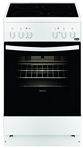 Zanussi ZCV540G1WA - Cocina (Independiente, Color blanco, Botones, Giratorio, 58L, 1815W, Eléctrico)