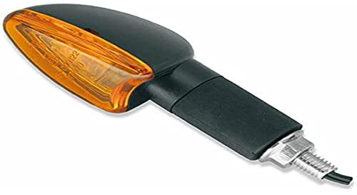 Clignotant Set M8 Noir Edge Orange, Courte