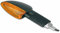 Clignotant Set M8 Noir Edge Orange, Courte