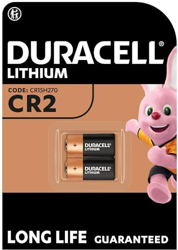 6 x Duracell Ultra CR2 3V Lithium Photo Battery - DLCR2 - EL1CR2 - CR15H270