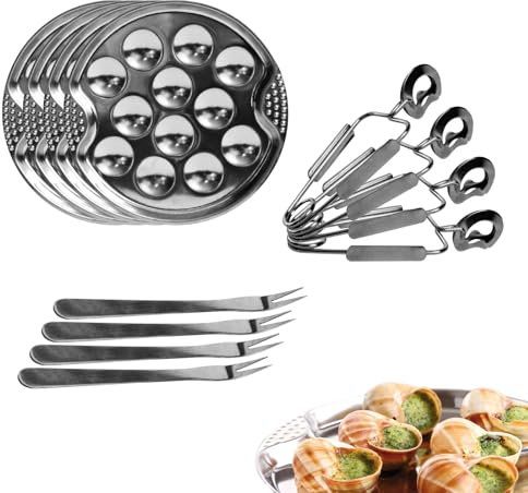 Cook Concept Schnecken-Dienstprogramm, Silber, Einheitsgröße