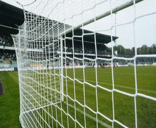 HUCK Tornetz - Großfeld, Stärke 4mm, Netztiefe:2.0m x 2.0m;Farbe:Blau/Weiß