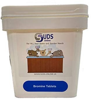 SUDS-ONLINE Bromine Tablets 5kg Swimming Pool Spa Hot Tub
