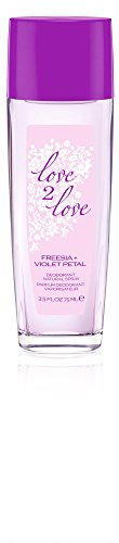 Love 2 Love Freesia + Violet Pétales Eau de Toilette Vaporisateur pour Femme 100 ml