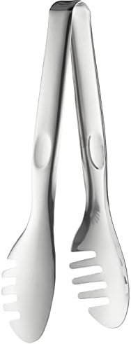 Kela Spaghetti-/Spätzleszange Fresh 22,5cm aus Edelstahl, Silber, 22.5 x 5.5 x 3 cm