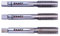 Exact 30105 Lot de tarauds manuels M8 HSS DIN 352