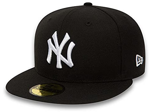 New York Yankees Cappy 59FIFTY MLB BASIC schwarz, 7 1/2