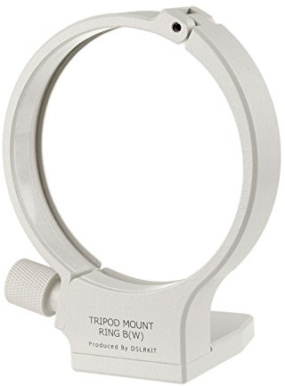 DSLRKIT Tripod Mount Ring B (W) for Canon 70-200mm f/2.8L is II USM & EF 100-400mm f/4.5-5.6L is USM