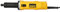 DeWalt - QS DWE4884 - Rectificadora de Interiores Cuerpo Estrecho 450W 27.000 RPM Portafresas 6mm, 450 W, 230 V, Negro, Plata Y Amarillo