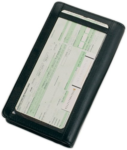 Alassio Reiseorganizer aus Echt Leder/41000 22,5 x 13 x 3 cm schwarz