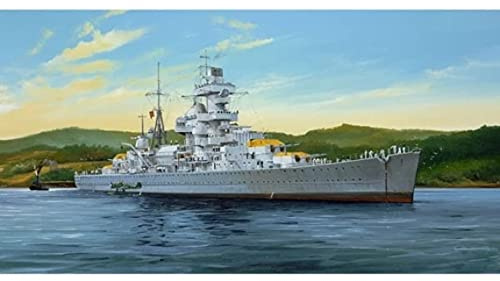 Trumpeter 05317 Modellbausatz German Cruiser Admiral Hipper 1941, verschieden
