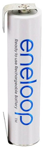 Panasonic Eneloop BK-4MCC Micro AAA mit Lötfahne U-Form