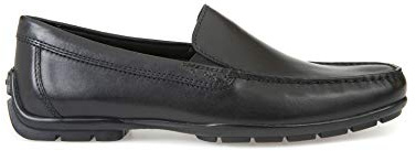 Geox U Moner W 2Fit A, Mocassini Uomo, Nero (Black), 47 EU