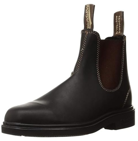 BLUNDSTONE Chisel Toe 062, Unisex-Erwachsene Chelsea Boots, Braun (Brown), 40 EU