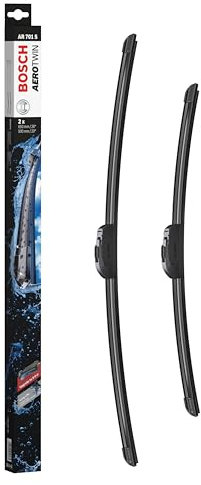 Tergicristalli Bosch Aerotwin AR701S, Lunghezza 650mm/500mm, 1 set per parabrezza anteriore