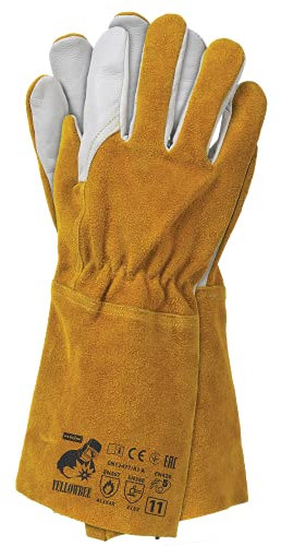REIS - WORK - PROTECTIVE GLOVES Kevlar - YELLOWBEE - welding gloves TIG