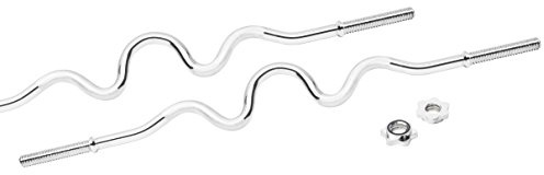 Bad Company Super SZ-hantelstång 120 cm krom inkl. stjärnlås 30/31 mm