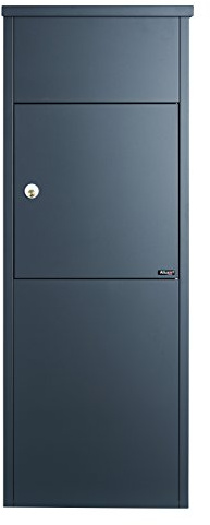Allux 600 AN Ruko Schloss F54607 Briefkasten groß XXL 1050 x 380 x 230 mm Anthrazit