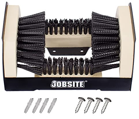 JobSite Boot Scrubber - The Original Shoe Scraper & Cleaner Brush