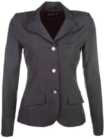 HKM 3341 Turnierjacket Marburg, Reitjacket Reitjacke schwarz Mädchen 164