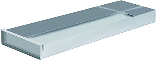 Schnittkuchenblech mit Vorsatzschiene 580x200x50 Aluminium